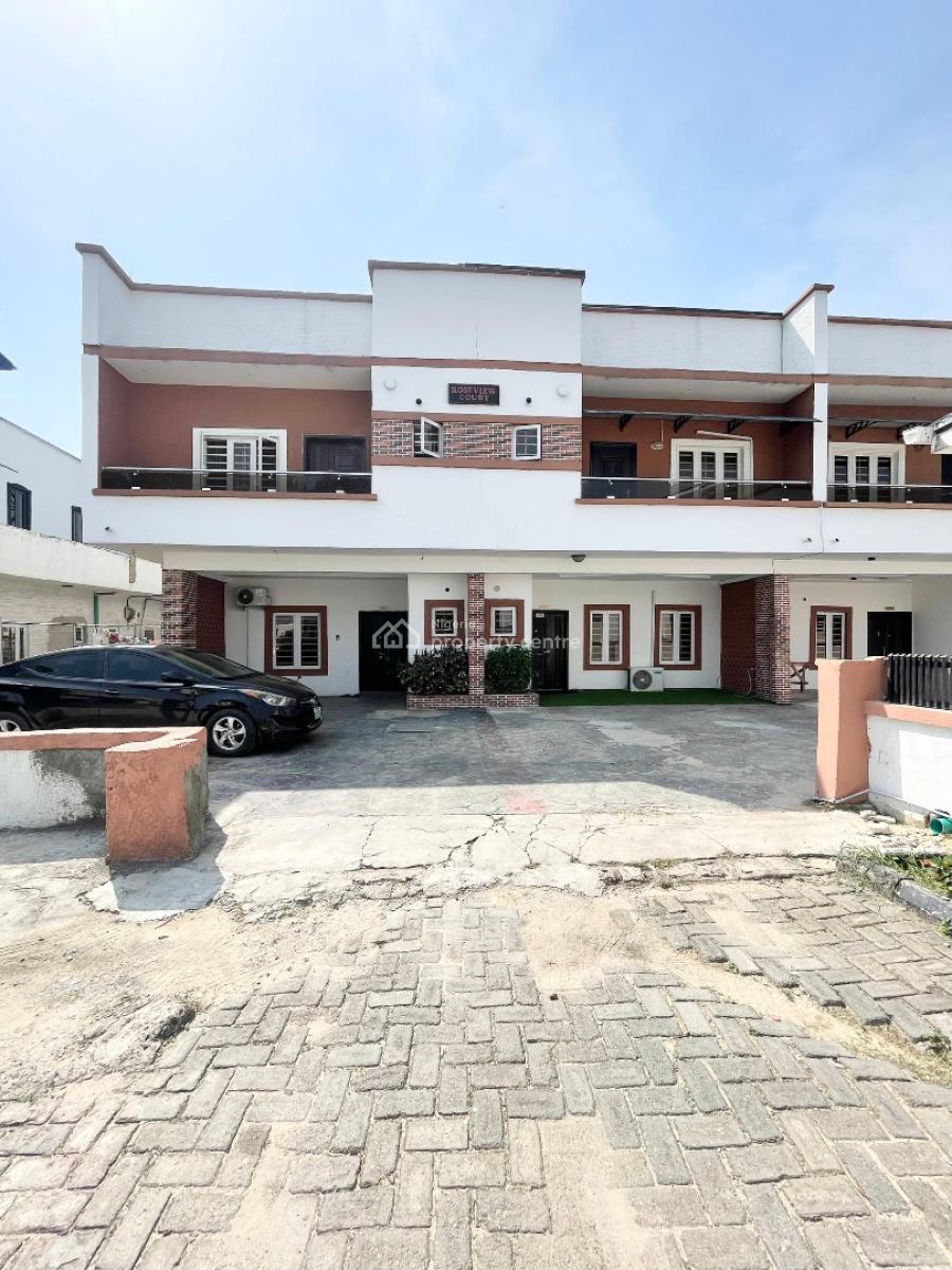 Lovely 3 Bedroom Terrace Duplex with Bq, Badore, Ajah, Lagos, Terraced Duplex for Sale