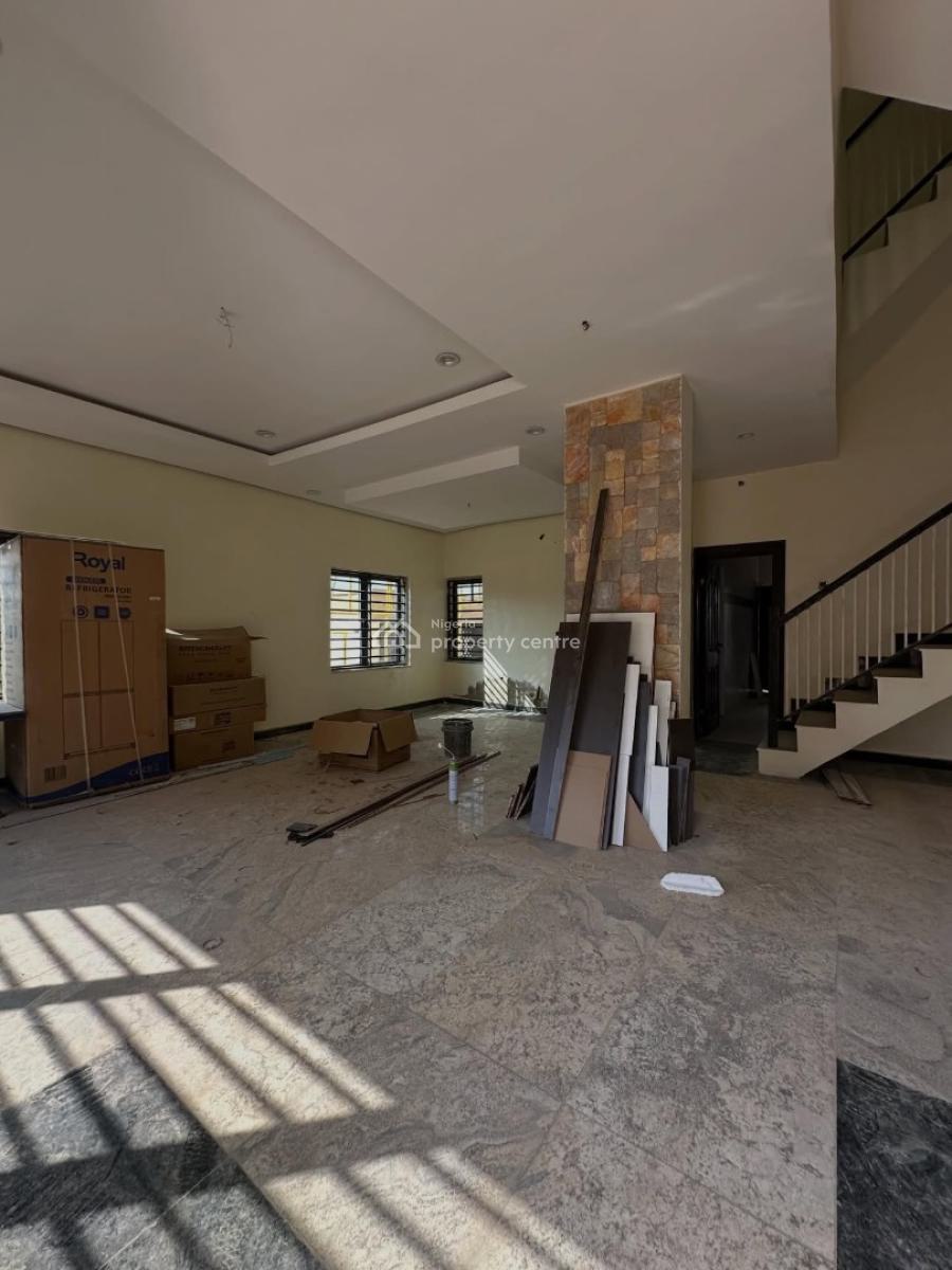 Smart 4 Bedroom Terrace with 2 Living Room,rooftop Lounge and a Bq, Wuye, Abuja, Terraced Duplex for Sale