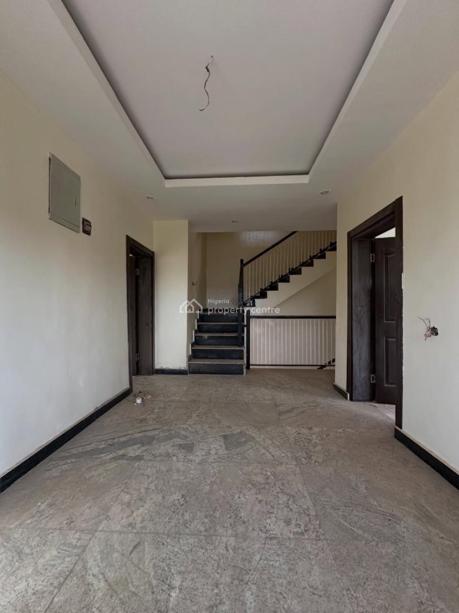 Smart 4 Bedroom Terrace with 2 Living Room,rooftop Lounge and a Bq, Wuye, Abuja, Terraced Duplex for Sale