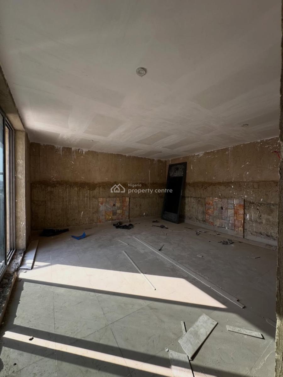 Smart 4 Bedroom Terrace with 2 Living Room,rooftop Lounge and a Bq, Wuye, Abuja, Terraced Duplex for Sale