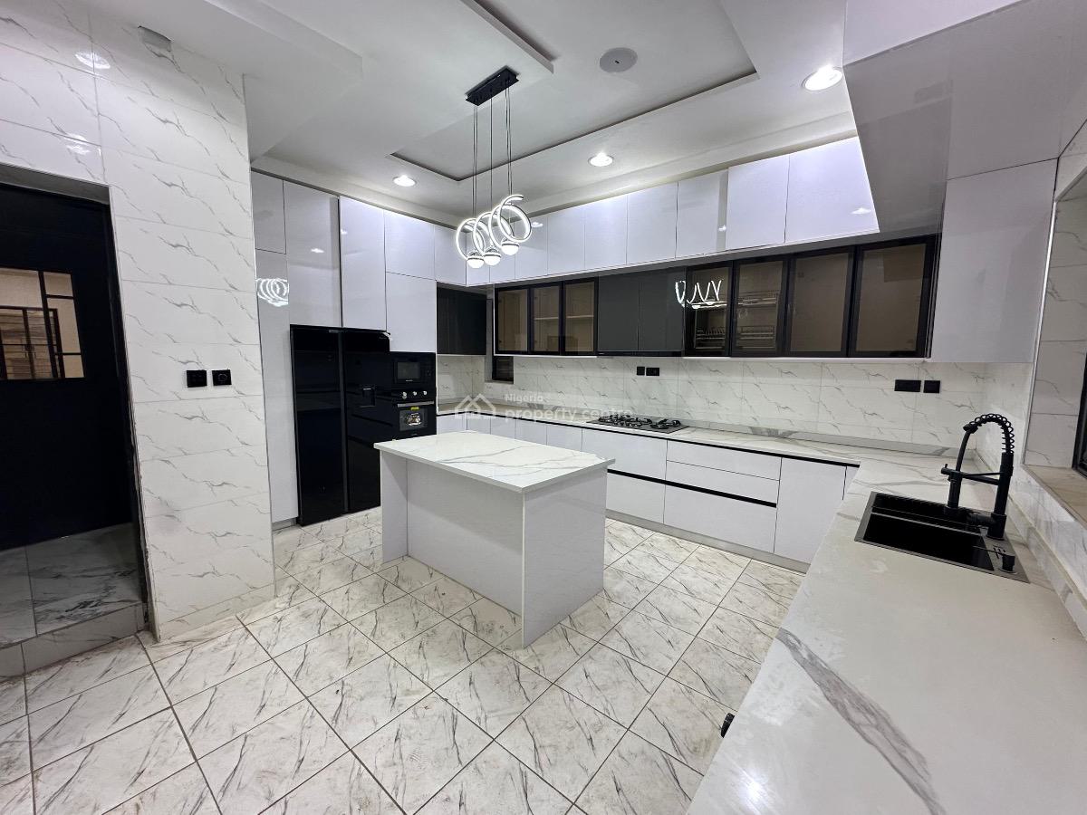 5 Bedroom Detached Duplex with Bq  Smart House  Solar Powered System, Wuye, Abuja, Detached Duplex for Sale