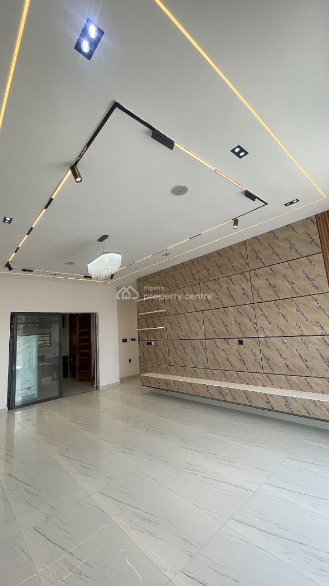 Semi - Detached  4 Bedroom Automated Duplex + Bq in a Quiet Estate, in a Flood Free  / Peaceful Estate, Agungi, Lekki, Lagos, Semi-detached Duplex for Sale