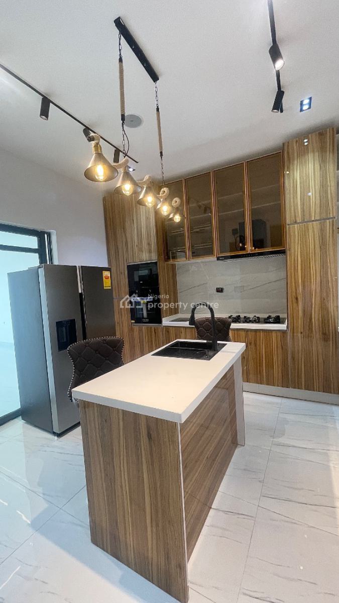 Semi - Detached  4 Bedroom Automated Duplex + Bq in a Quiet Estate, in a Flood Free  / Peaceful Estate, Agungi, Lekki, Lagos, Semi-detached Duplex for Sale