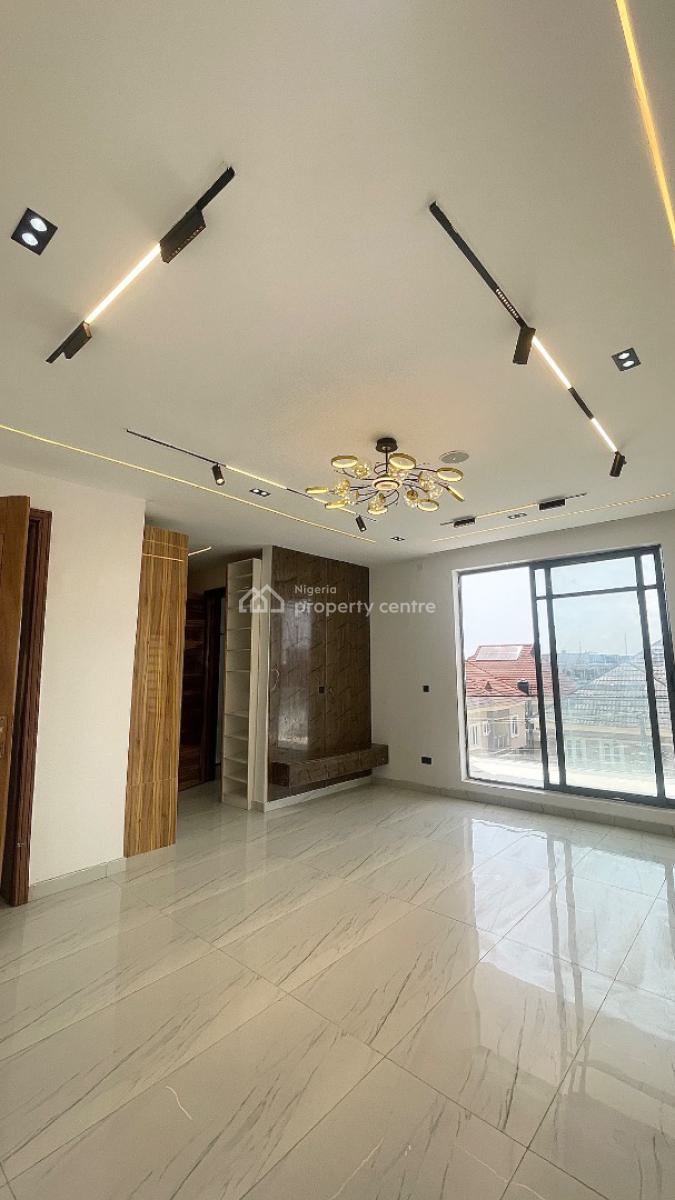 Semi - Detached  4 Bedroom Automated Duplex + Bq in a Quiet Estate, in a Flood Free  / Peaceful Estate, Agungi, Lekki, Lagos, Semi-detached Duplex for Sale