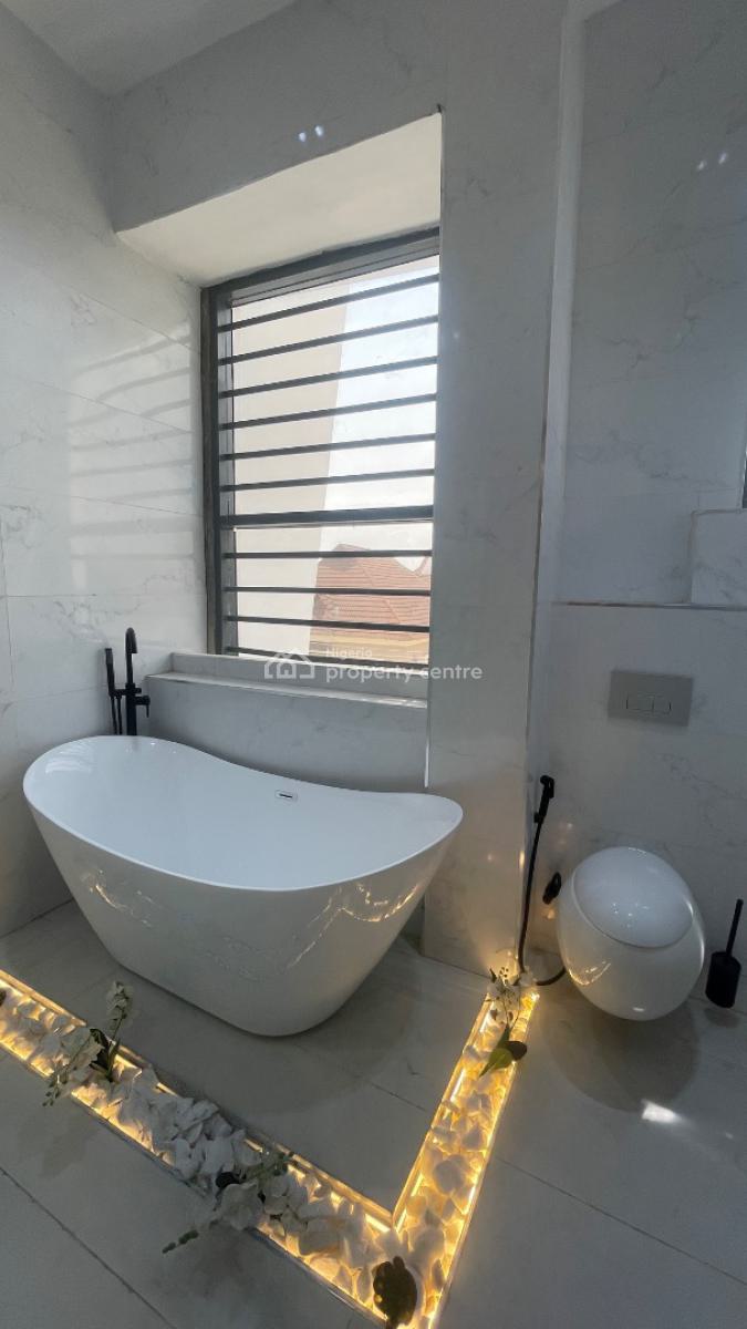 Semi - Detached  4 Bedroom Automated Duplex + Bq in a Quiet Estate, in a Flood Free  / Peaceful Estate, Agungi, Lekki, Lagos, Semi-detached Duplex for Sale