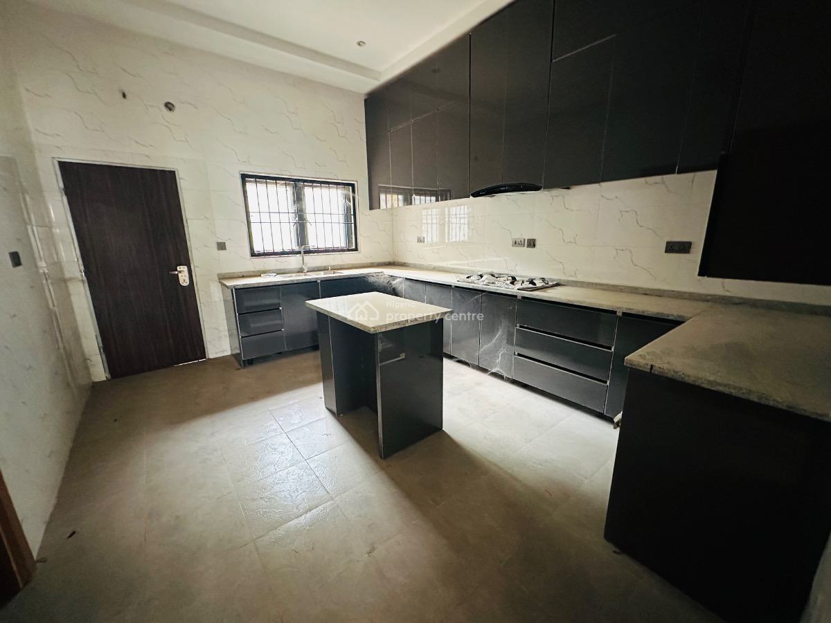 Brown New 4 Bedroom Terrace Duplex with Bq, Maitama District, Abuja, Terraced Duplex for Rent