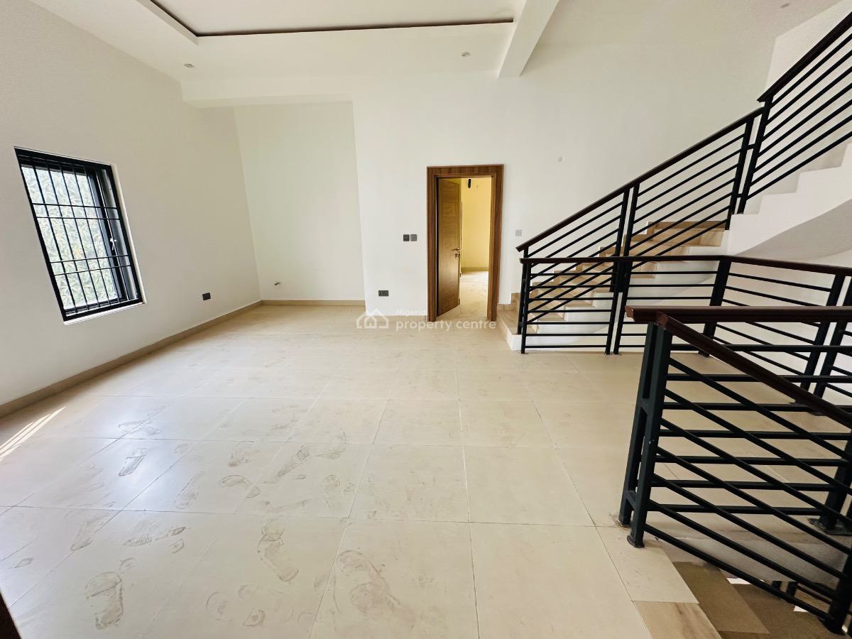 Brown New 4 Bedroom Terrace Duplex with Bq, Maitama District, Abuja, Terraced Duplex for Rent