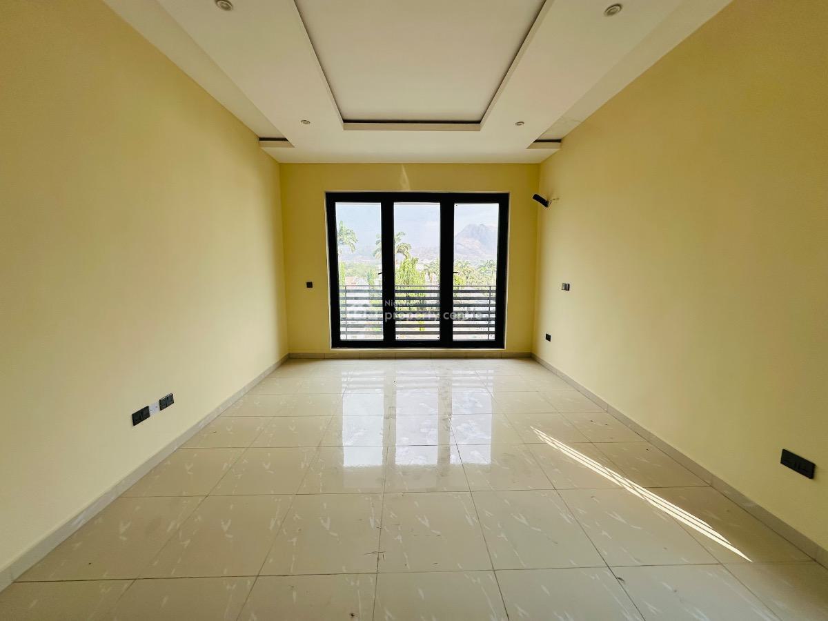 Brown New 4 Bedroom Terrace Duplex with Bq, Maitama District, Abuja, Terraced Duplex for Rent