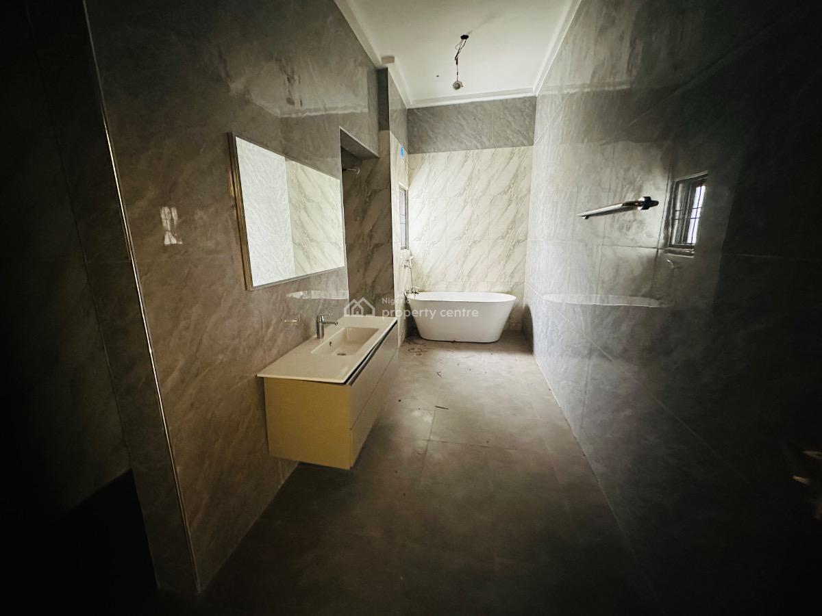 Brown New 4 Bedroom Terrace Duplex with Bq, Maitama District, Abuja, Terraced Duplex for Rent