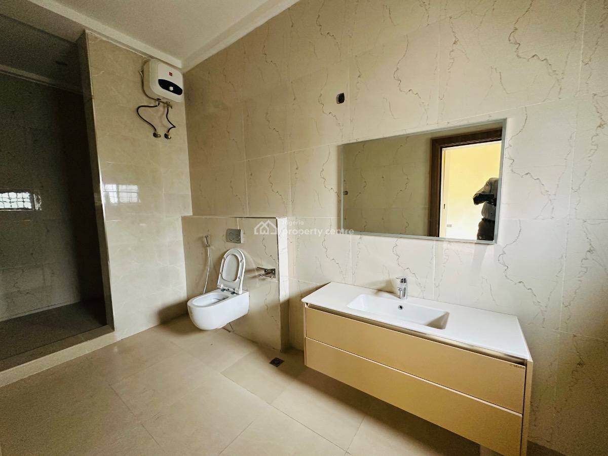 Brown New 4 Bedroom Terrace Duplex with Bq, Maitama District, Abuja, Terraced Duplex for Rent