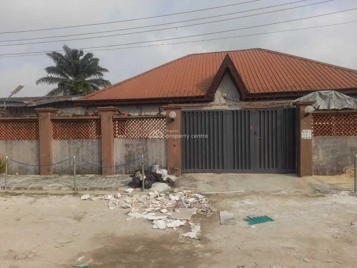 4 Bedrooms Detached Bungalow with 2 Rooms Bq., Abraham Adesanya Housing Estate, Ajah, Lagos, Detached Bungalow for Sale