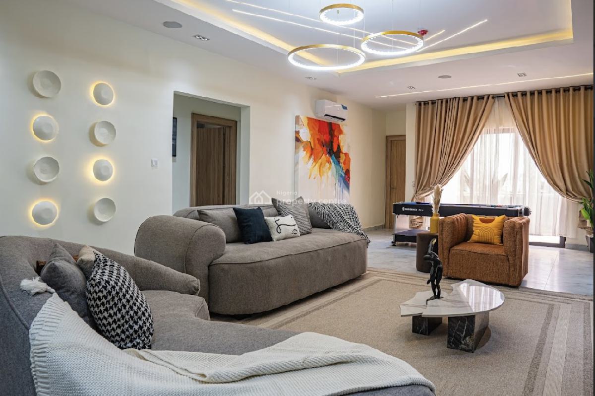 2 Units of Luxury 3 Bedroom with Swimming Pool, Gym, Ps5, & Snooker, Central Mosque, Lekki Phase 1, Lekki, Lagos, Flat / Apartment Short Let