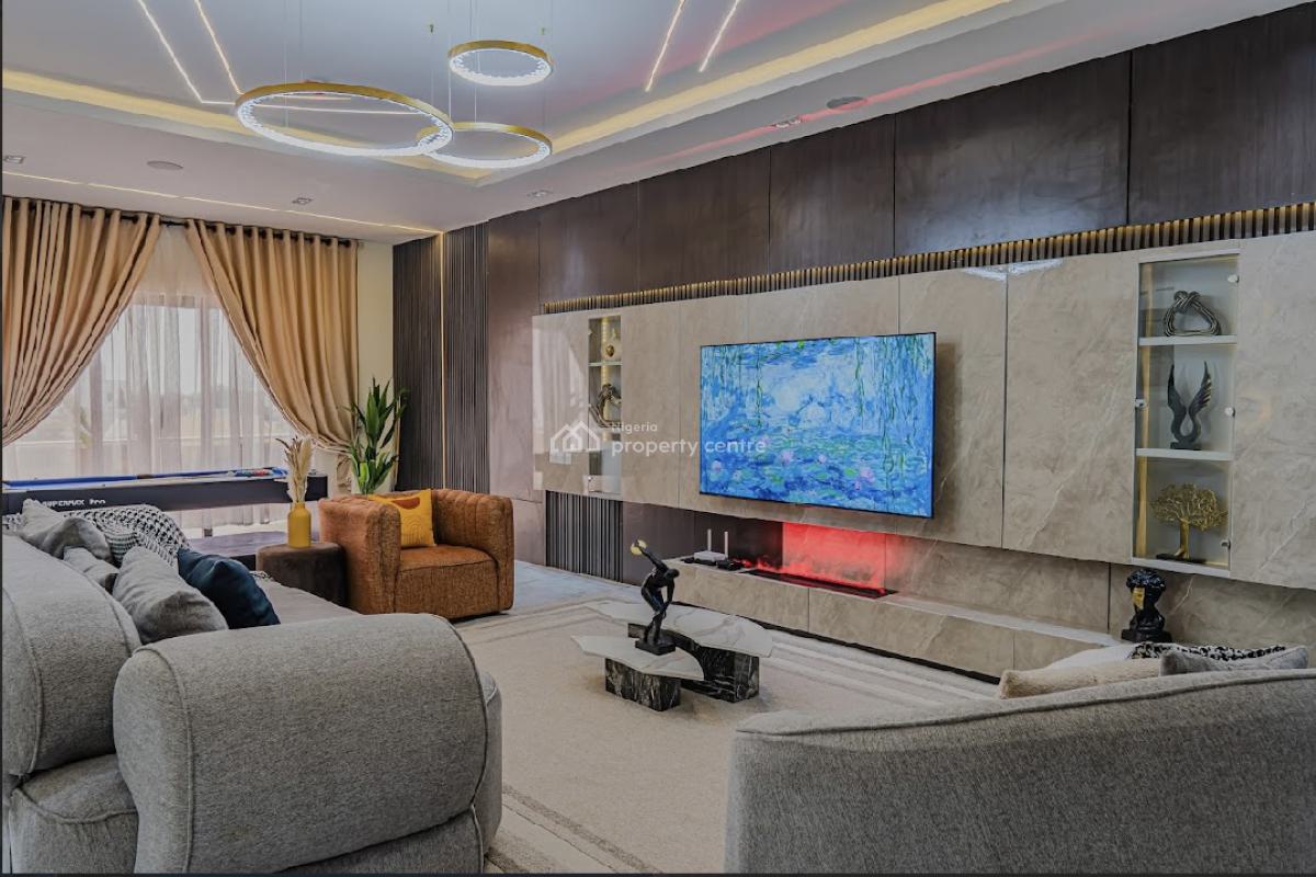 2 Units of Luxury 3 Bedroom with Swimming Pool, Gym, Ps5, & Snooker, Central Mosque, Lekki Phase 1, Lekki, Lagos, Flat / Apartment Short Let