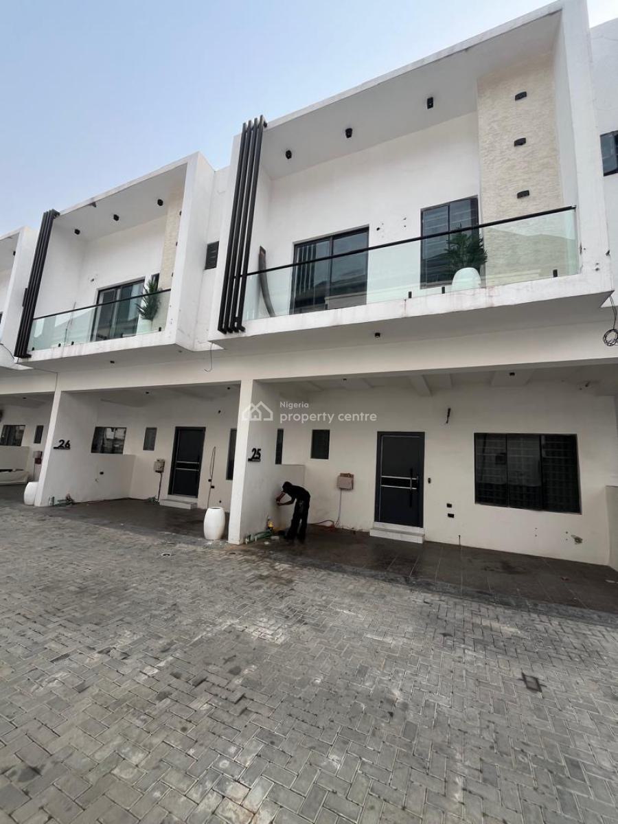 Newly Built 4 Bedroom Terrace Duplex, Westend Estate, Ikota, Lekki, Lagos, Terraced Duplex for Rent
