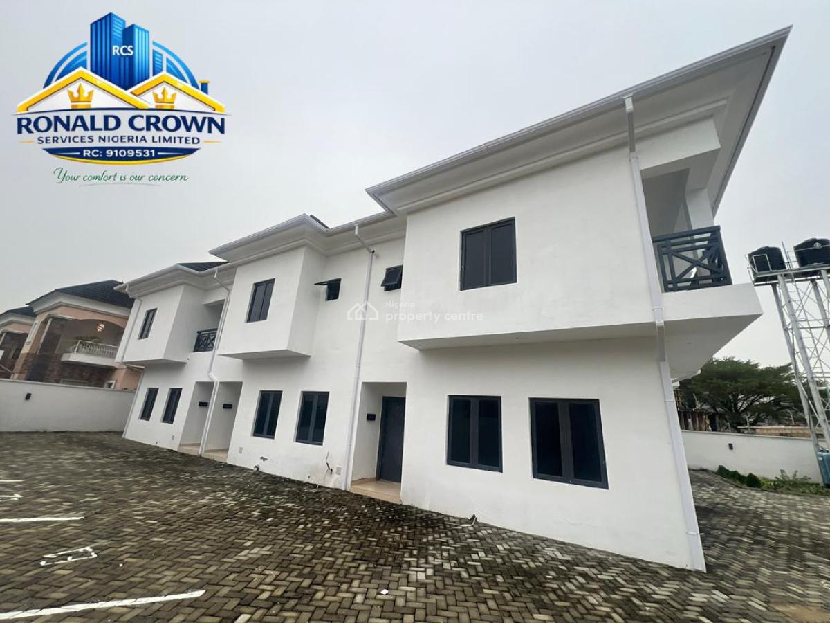 Very Sharp 3 Bedroom Terrace Duplex with Bq, Lekki Phase 1, Lekki, Lagos, Terraced Duplex for Rent