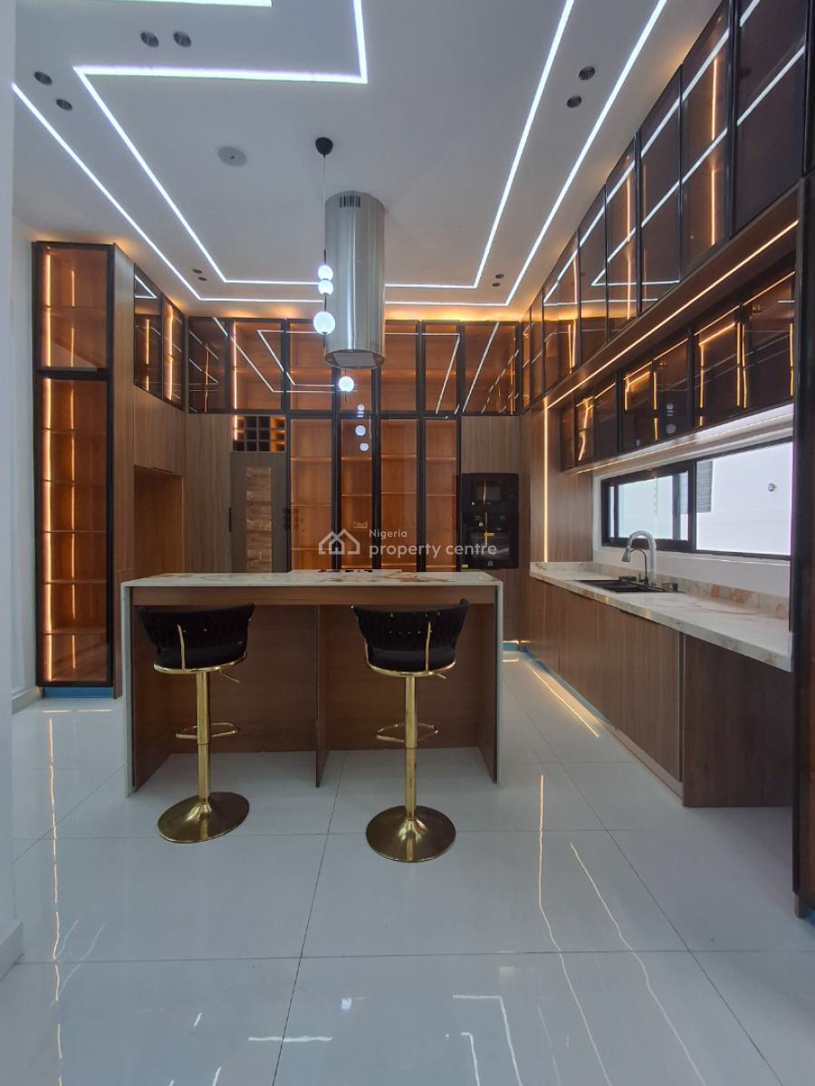 Newly Built 5 Bedroom Fully Detached Duplex with Bq,pool, Ikota, Lekki, Lagos, Detached Duplex for Sale