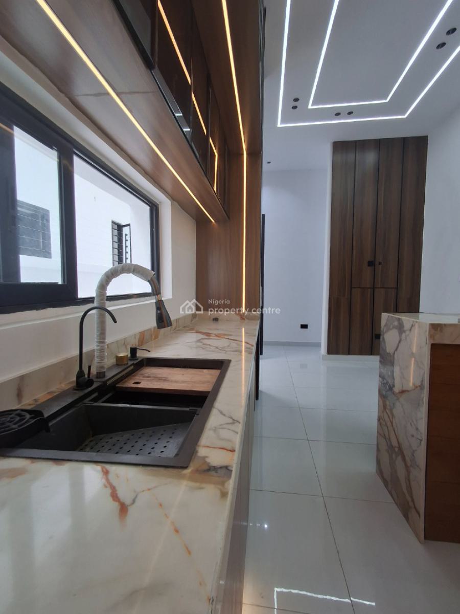 Newly Built 5 Bedroom Fully Detached Duplex with Bq,pool, Ikota, Lekki, Lagos, Detached Duplex for Sale