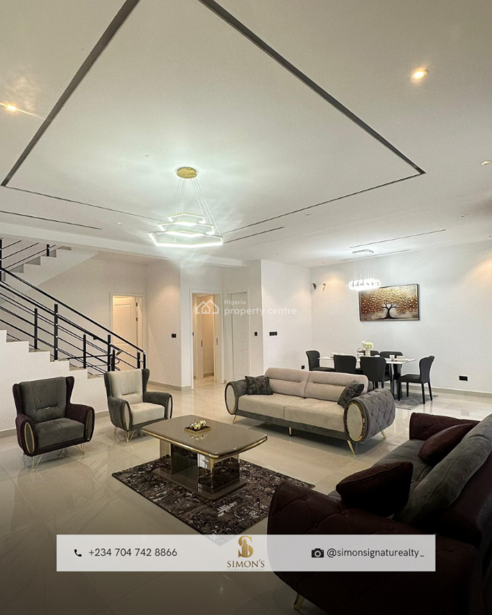 a Striking 4 Bedroom Semi Detached Duplex, Lagoon District, Lekki Phase 1, Lekki, Lagos, Semi-detached Duplex for Sale