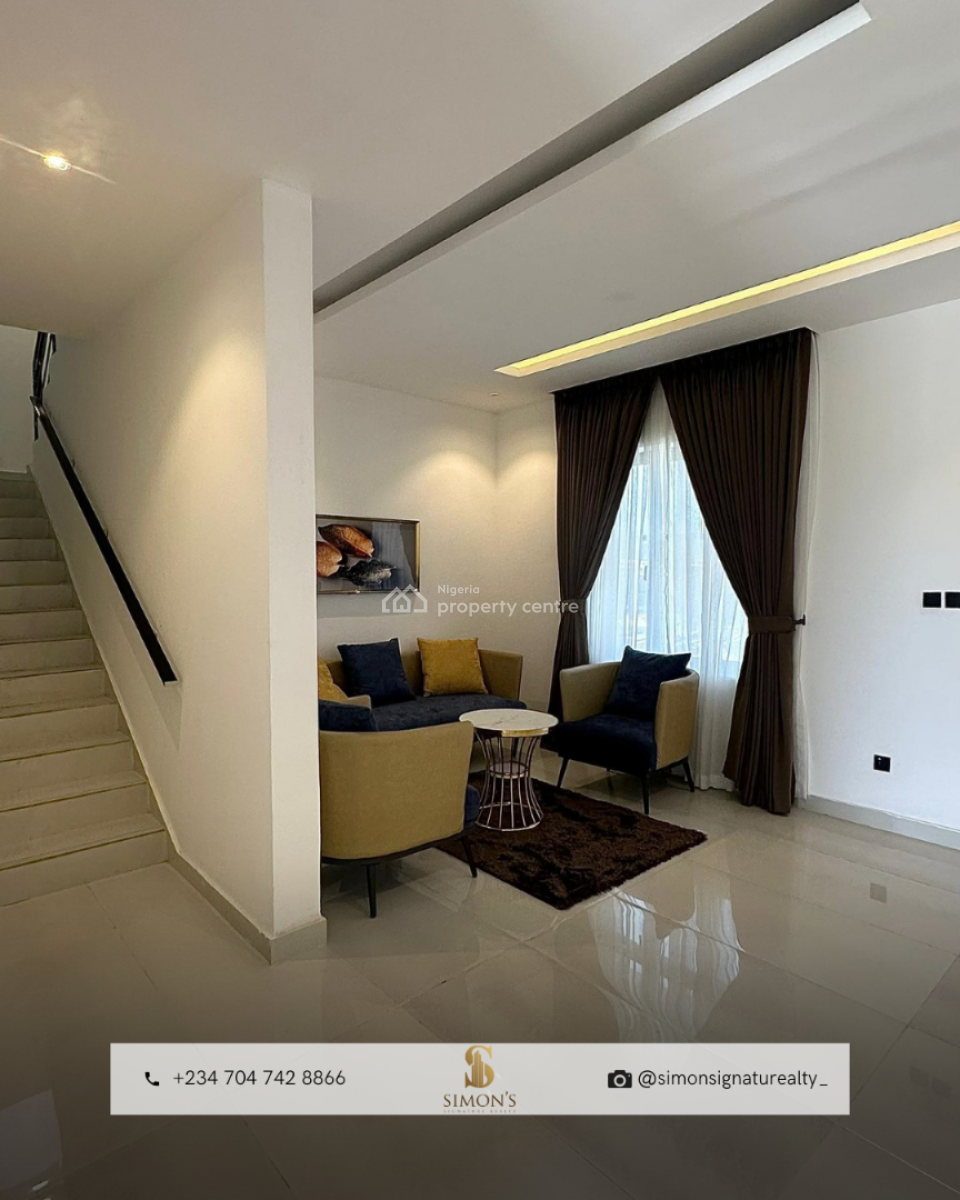 a Striking 4 Bedroom Semi Detached Duplex, Lagoon District, Lekki Phase 1, Lekki, Lagos, Semi-detached Duplex for Sale