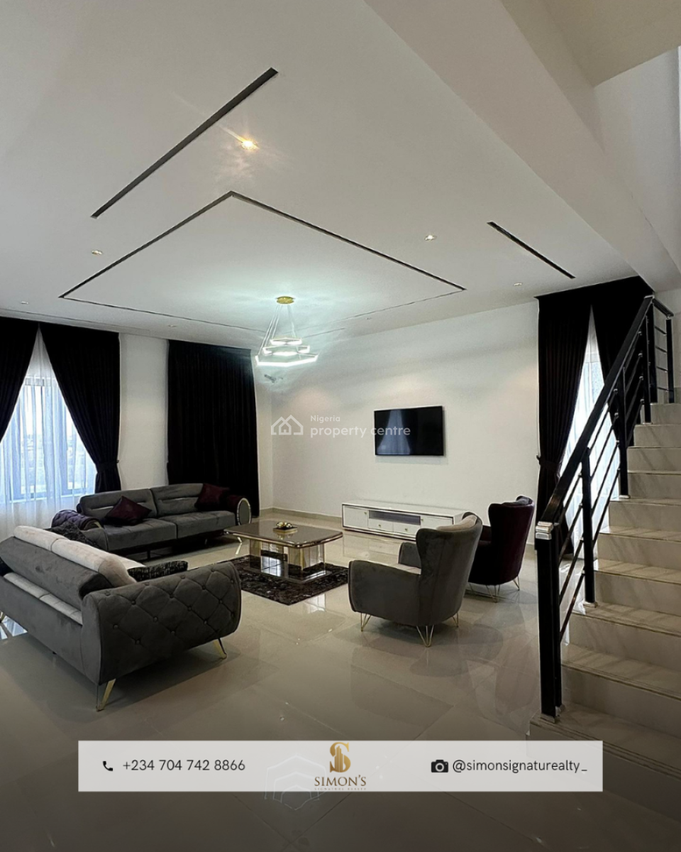 a Striking 4 Bedroom Semi Detached Duplex, Lagoon District, Lekki Phase 1, Lekki, Lagos, Semi-detached Duplex for Sale