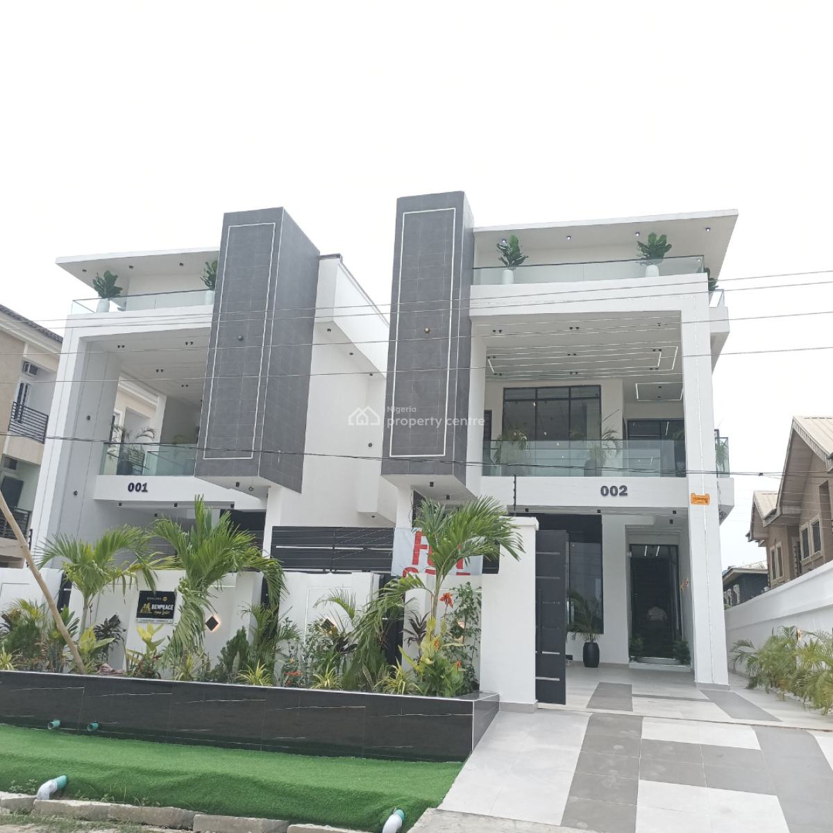 Magnifying 5 Bedroom Detached House with Pool and Gym, Ikota, Lekki, Lagos, Detached Duplex for Sale