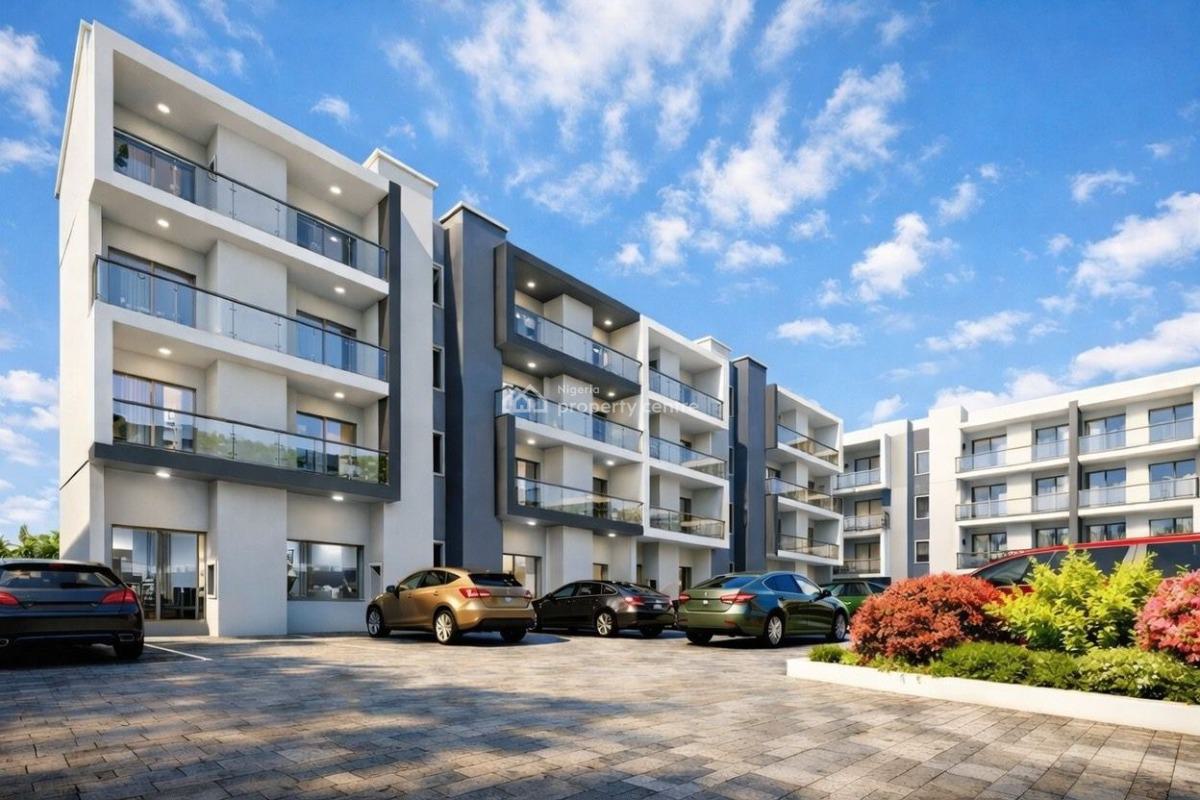 2 Bedroom Apartments (carcass), Abijo G.r.a, Abijo, Lekki, Lagos, Block of Flats for Sale