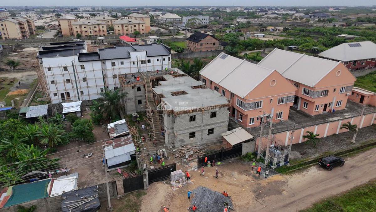 2 Bedroom Apartments (carcass), Abijo G.r.a, Abijo, Lekki, Lagos, Block of Flats for Sale