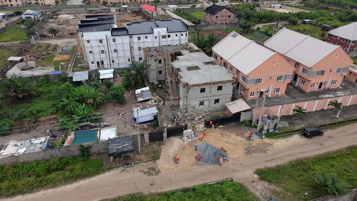 2 Bedroom Apartments (carcass), Abijo G.r.a, Abijo, Lekki, Lagos, Block of Flats for Sale