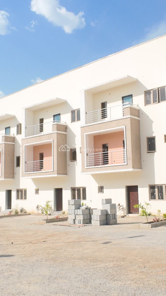 4-bedroom Terrace Duplex with a B.q, Katampe, Abuja, Terraced Duplex for Sale