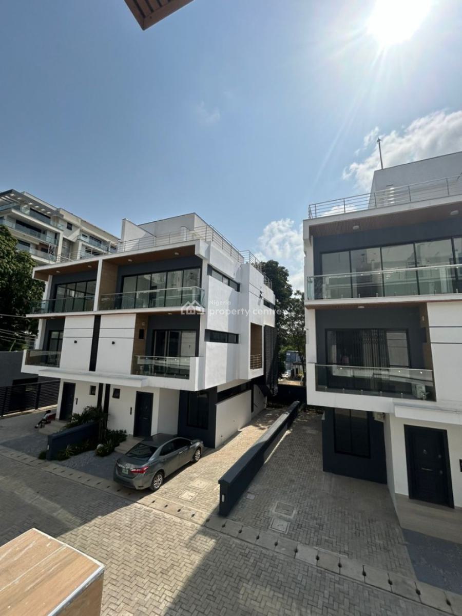 4-bedroom Semi-detached House with Study, Ikoyi, Lagos, House for Rent