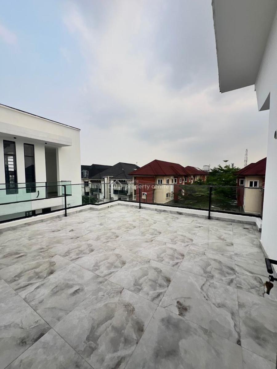 Exquisite 5bedroom Fully Detached Duplex (bq & Pool) in Secured Estate, Osapa London, Lekki, Lagos, Detached Duplex for Sale