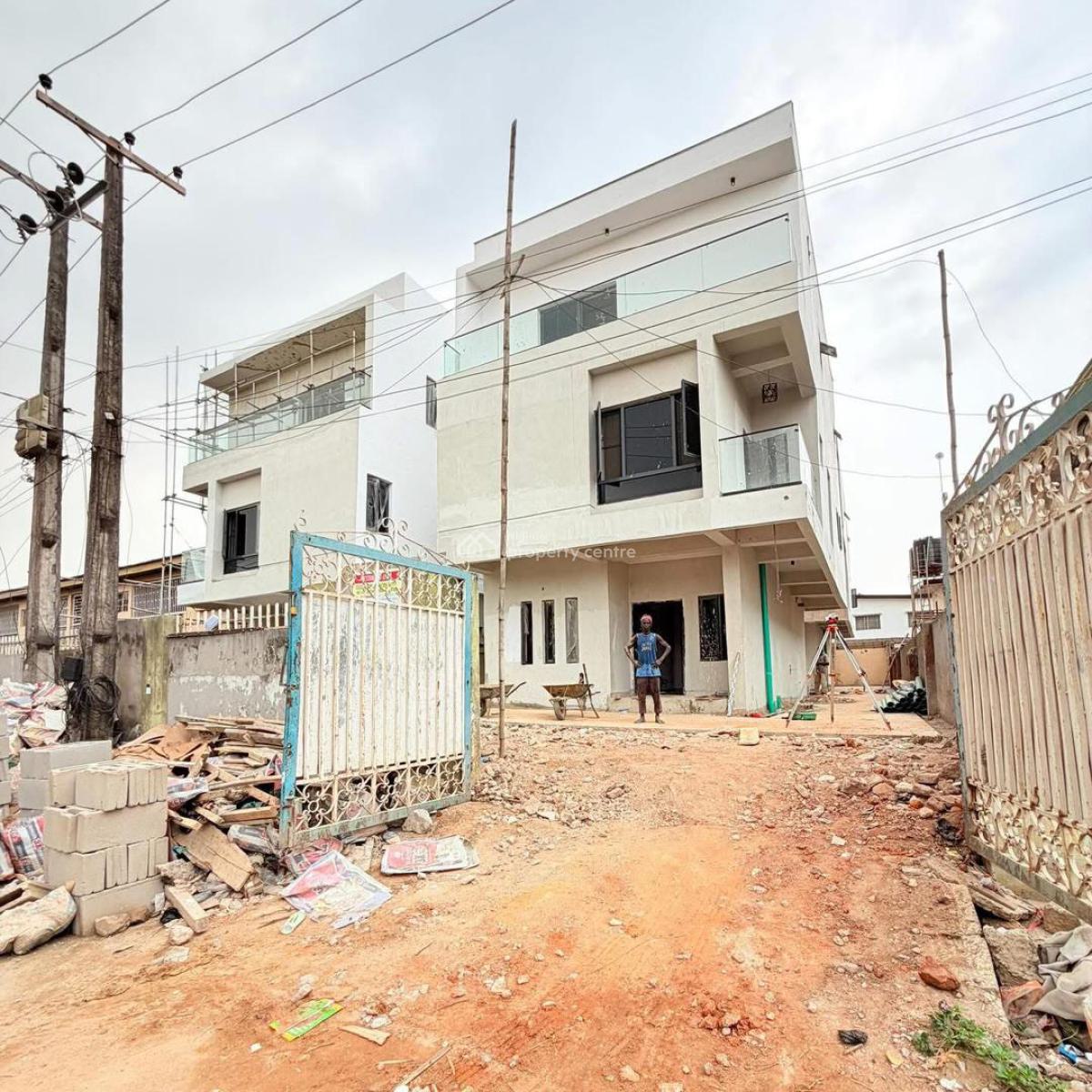 Distinguish Stunning 4bedrooom Fully Detached Duplex, Adeniyi Jones, Ikeja, Lagos, Detached Duplex for Sale