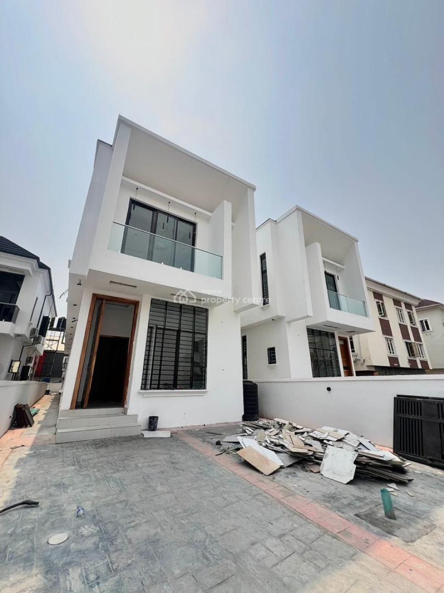 Exquisite 5bedroom Fully Detached Duplex with Bq in a Secured Estate, Osapa Londo, Lekki, Lagos, Detached Duplex for Sale