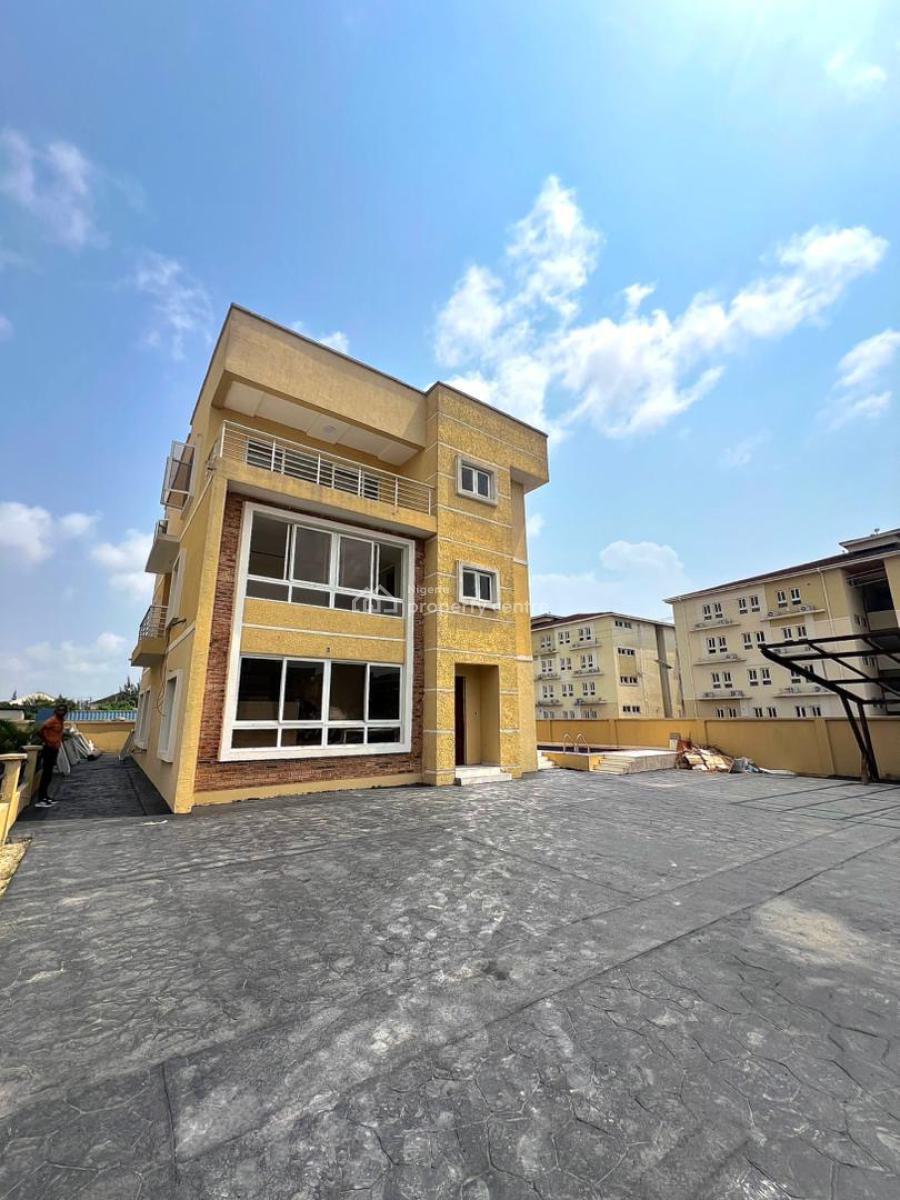 Classic 6bedroom Fully Detached Duplex (bq & Pool) in Secured Estate, Osapa London, Lekki, Lagos, Detached Duplex for Sale