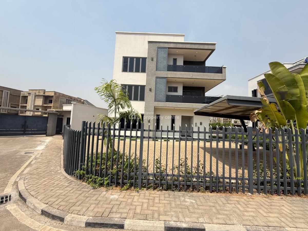 5 Bedroom Detached Duplex with 2 Rooms Bq, Wuye, Abuja, Detached Duplex for Sale