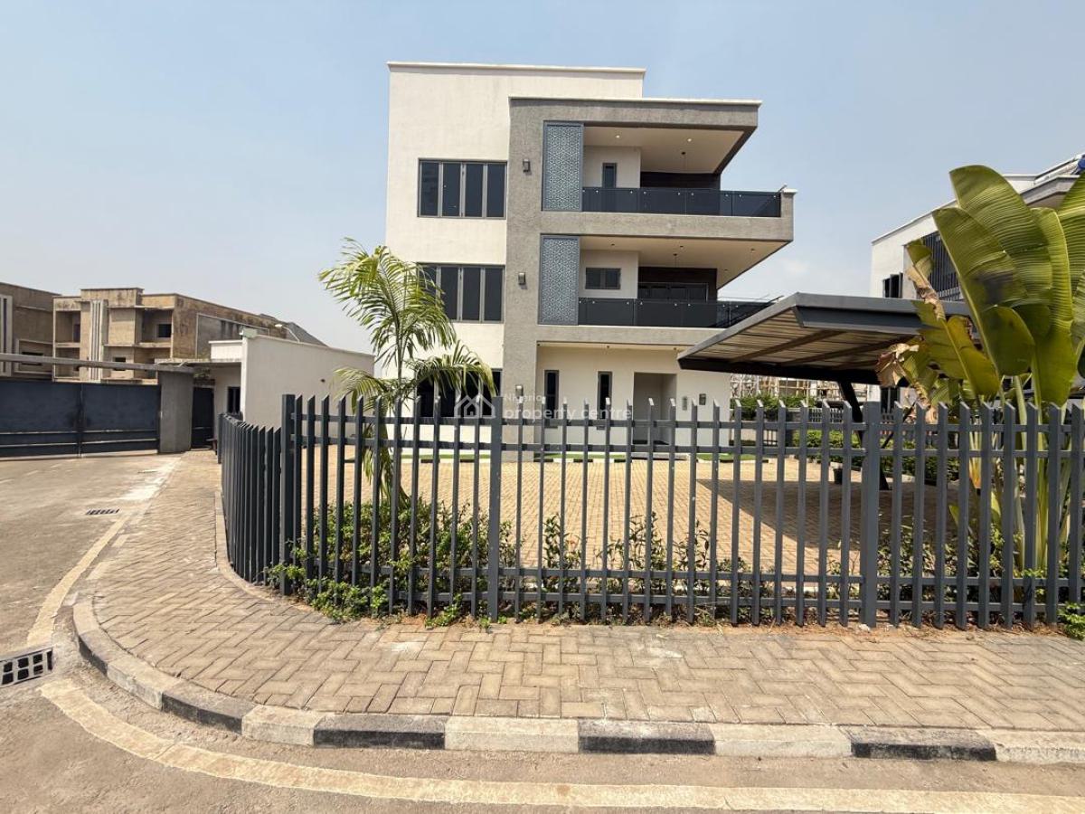 5 Bedroom Detached Duplex with 2 Rooms Bq, Wuye, Abuja, Detached Duplex for Sale