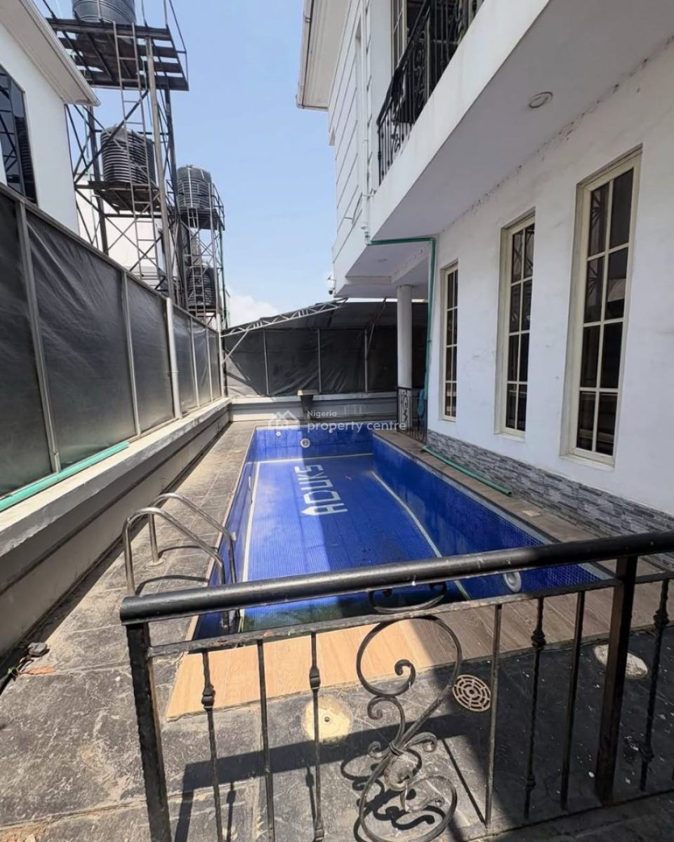 5 Bedroom Fully Detached House with Bq, Swimming Pool and Gate House, Orchid Road, Lekki, Lagos, Detached Duplex for Rent