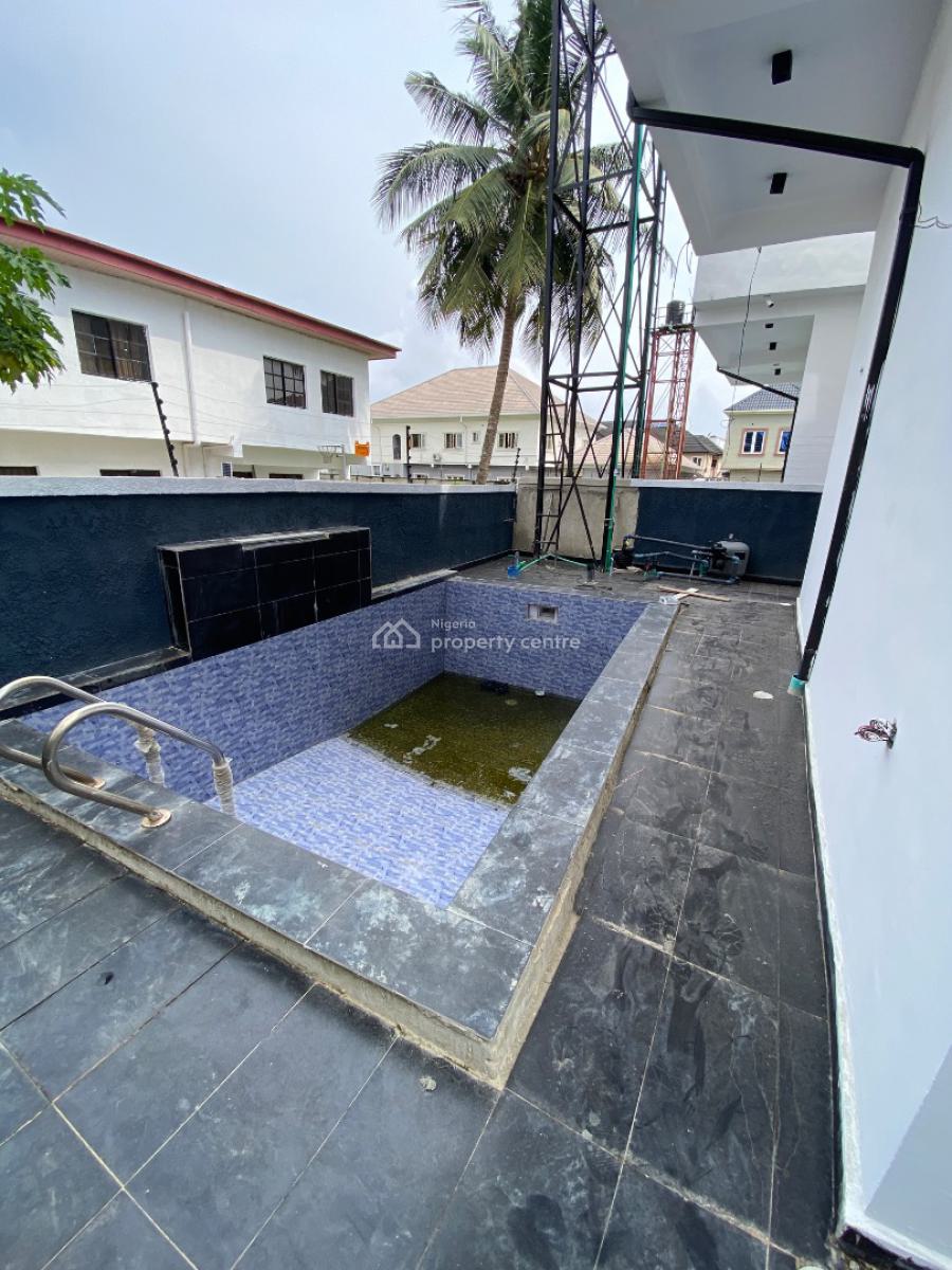 Smart Home 5bedroom Duplex Comes with Swimming Pool Plus Bq, By Blenco Supermarket, Before Shoprite, Sangotedo, Ajah, Lagos, Detached Duplex for Sale