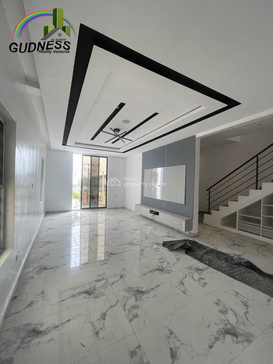 5 Bedroom Fully Detached Duplex with Swimming Pool and Cinema, Chevron, Lekki, Lagos, Flat / Apartment for Sale