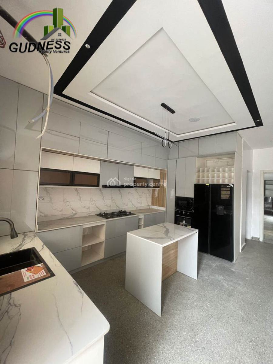 5 Bedroom Fully Detached Duplex with Swimming Pool and Cinema, Chevron, Lekki, Lagos, Flat / Apartment for Sale