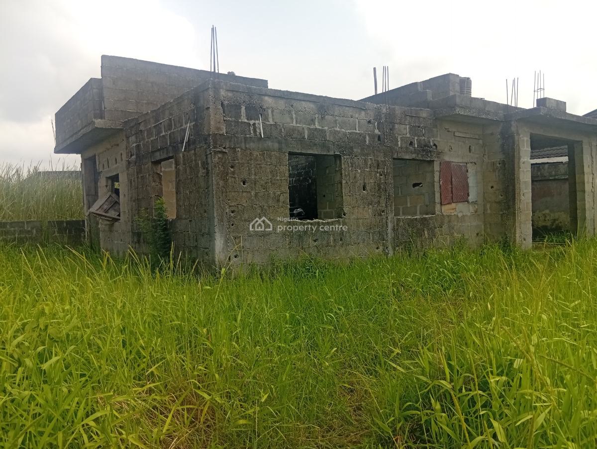 4 Bedrooms Duplex Carcass on Half Plot, Off Ebute Road,, Sangotedo, Ajah, Lagos, Detached Duplex for Sale