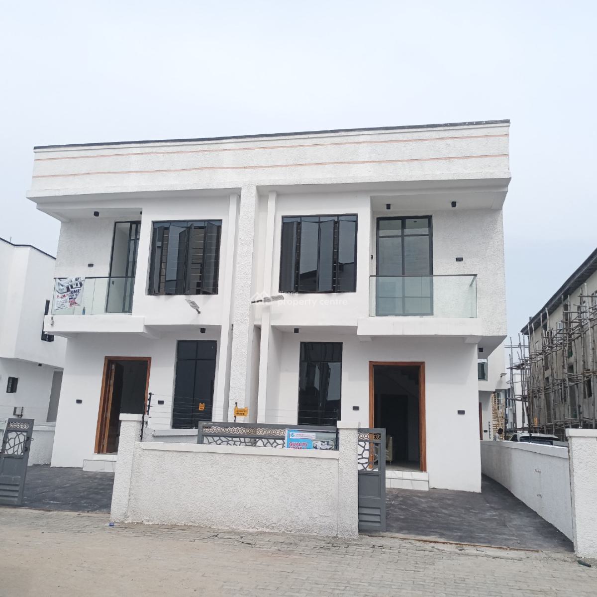 Brand New 4 Bedroom Semi Detached Duplex, Ikota, Lekki, Lagos, Semi-detached Duplex for Sale
