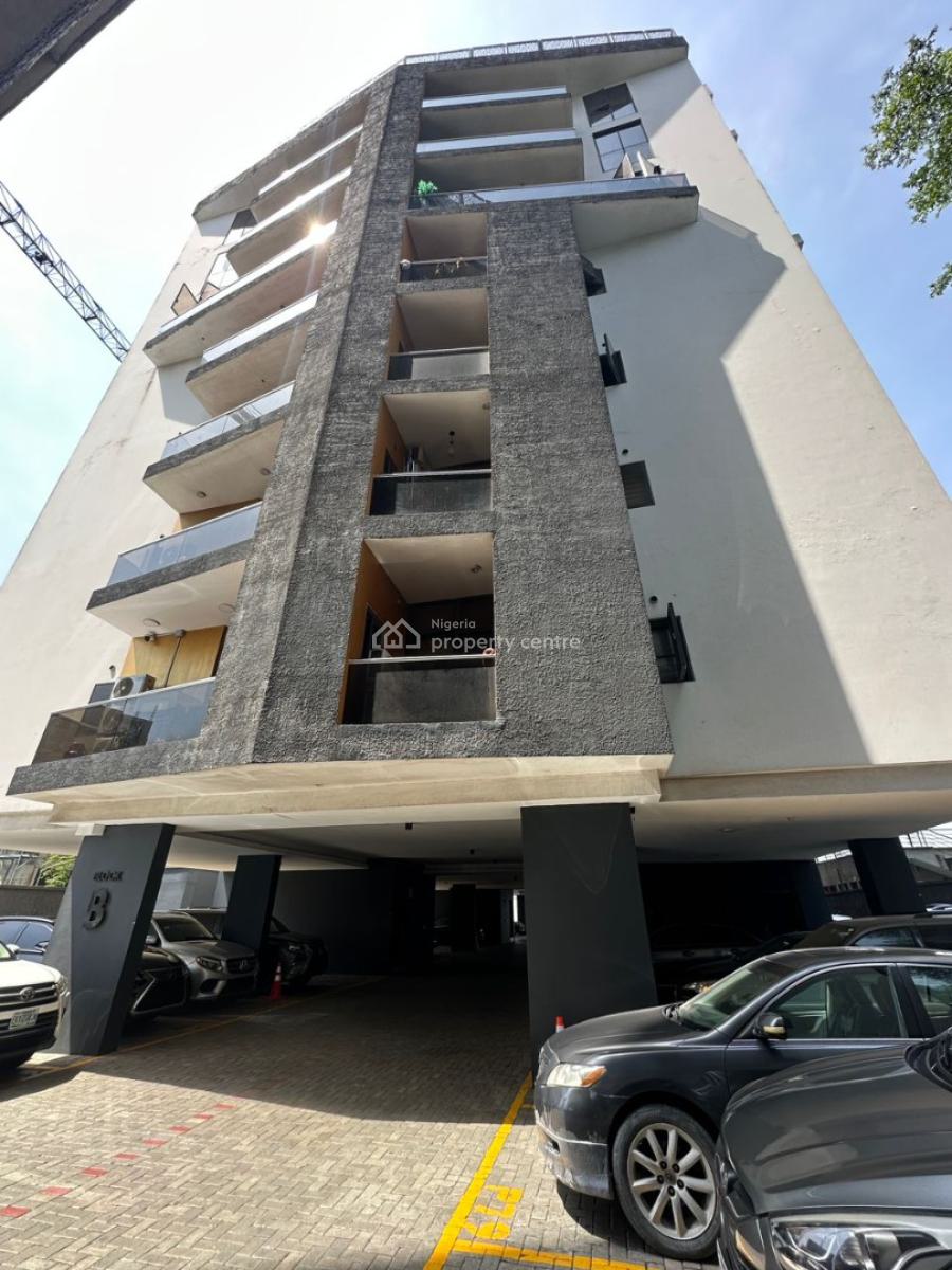 Spacious Luxury Semi-furnished 3-bedroom Apartment with Elevator, Ikoyi, Lagos, Flat / Apartment for Rent