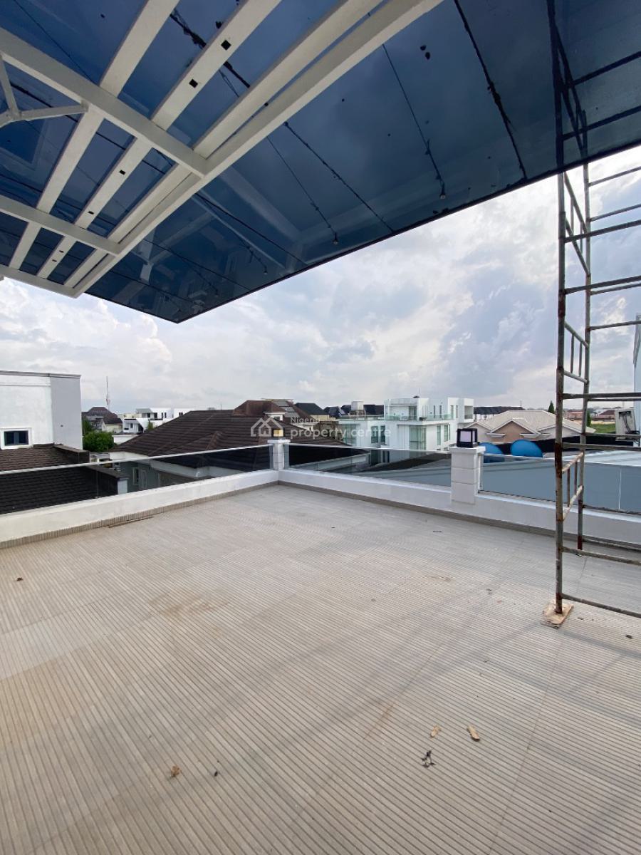 Well Fitted 5 Bedroom Smart Home with Elevator, Pinnock Beach, Osapa, Lekki, Lagos, Detached Duplex for Sale