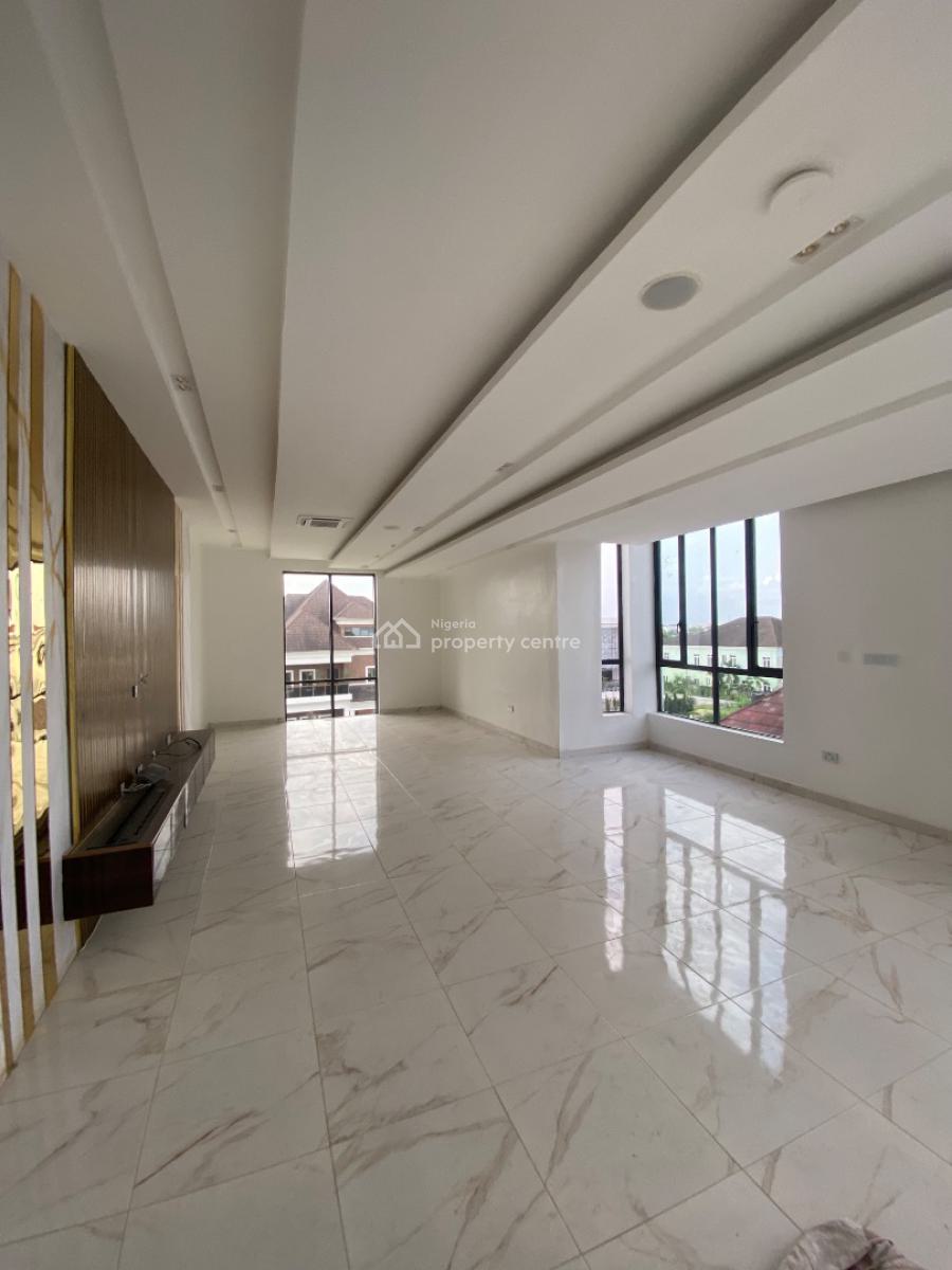Well Fitted 5 Bedroom Smart Home with Elevator, Pinnock Beach, Osapa, Lekki, Lagos, Detached Duplex for Sale