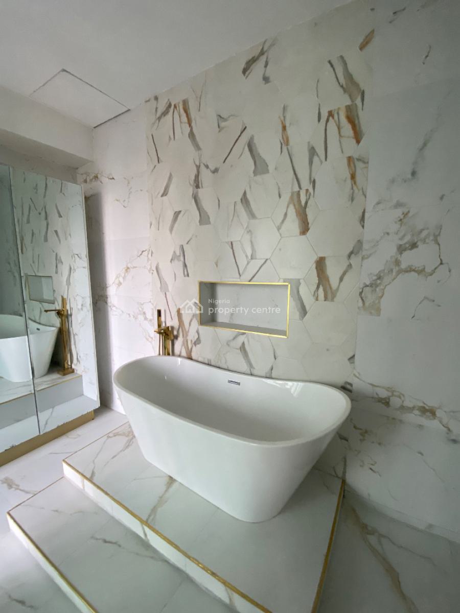 Well Fitted 5 Bedroom Smart Home with Elevator, Pinnock Beach, Osapa, Lekki, Lagos, Detached Duplex for Sale