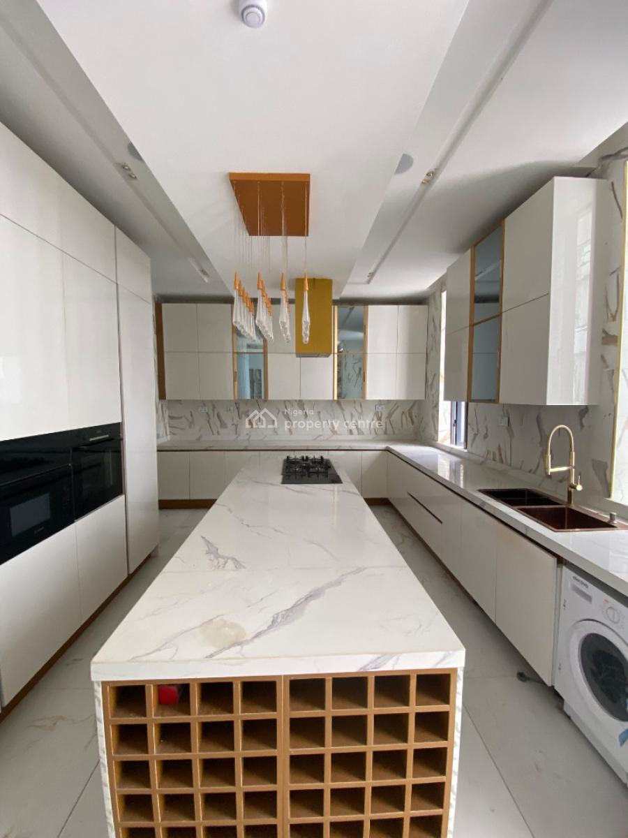 Well Fitted 5 Bedroom Smart Home with Elevator, Pinnock Beach, Osapa, Lekki, Lagos, Detached Duplex for Sale