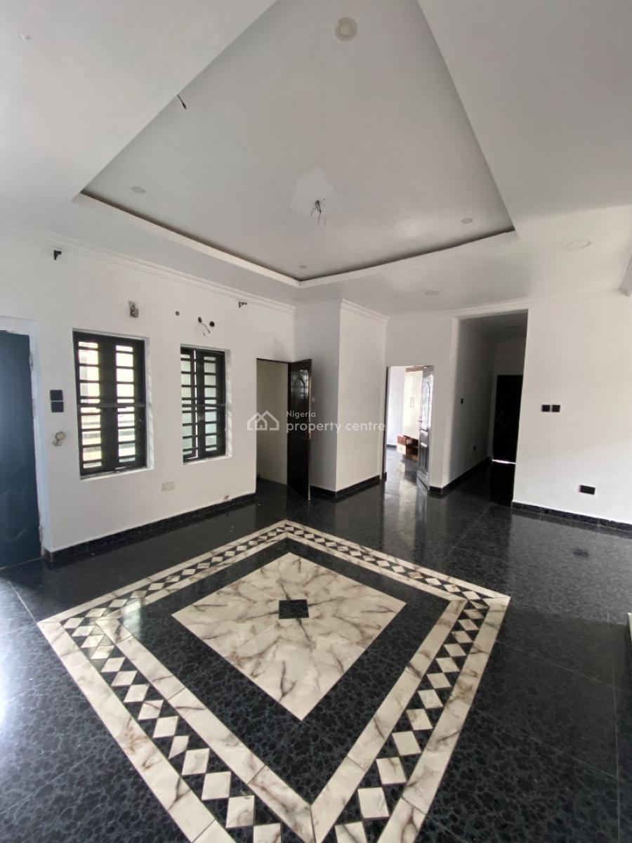 Clean 2bedroom  Flat Upstairs, Gated Estate By Blenco Supermarket, Sangotedo, Ajah, Lagos, Flat / Apartment for Rent