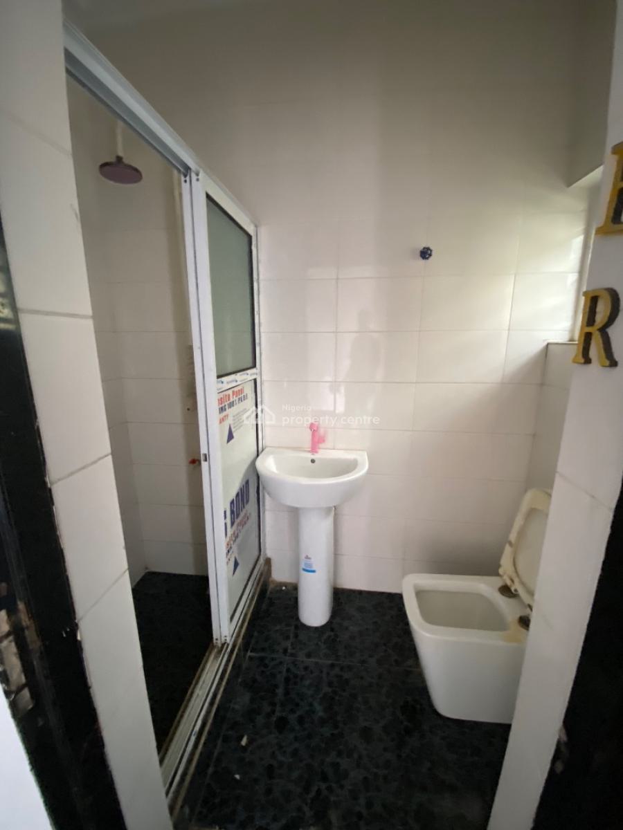 Clean 2bedroom  Flat Upstairs, Gated Estate By Blenco Supermarket, Sangotedo, Ajah, Lagos, Flat / Apartment for Rent