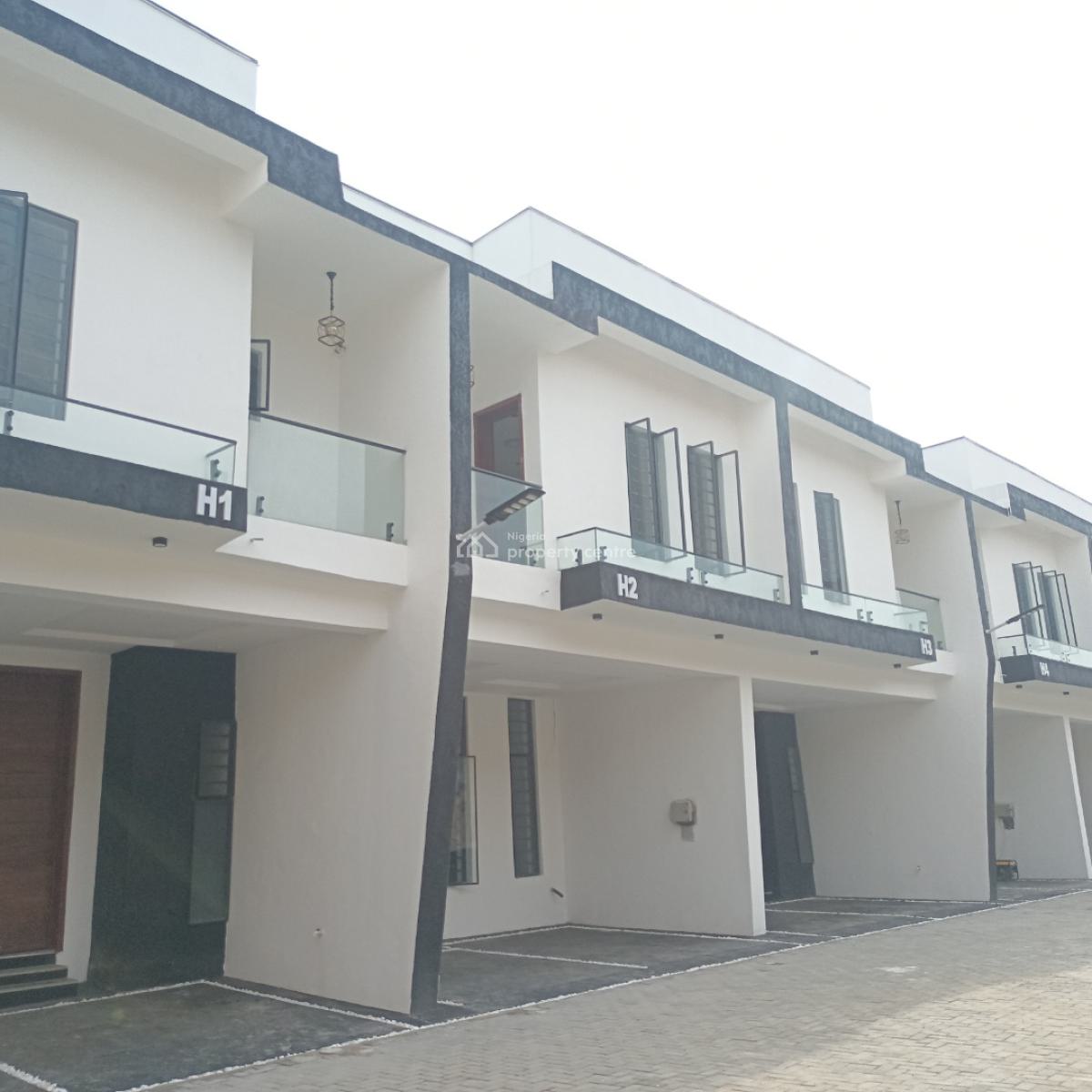 Brand New 4 Bedroom Terrace House, Ikota, Lekki, Lagos, Terraced Duplex for Sale